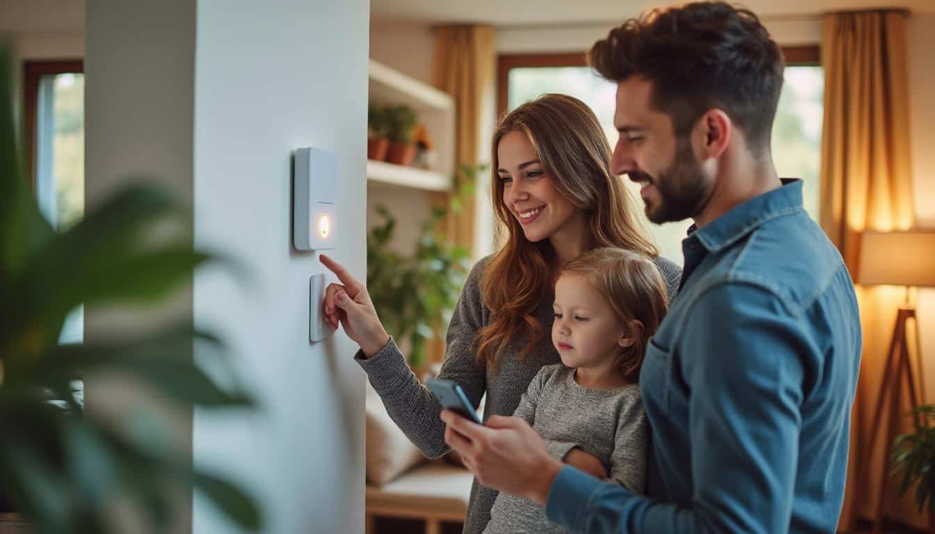 Illustration: Définition et fonctionnement d'une alarme domotique