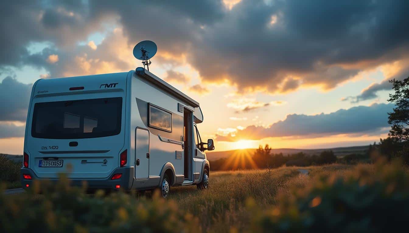 Illustration: Définition et fonctionnement d’une antenne de camping-car TNT