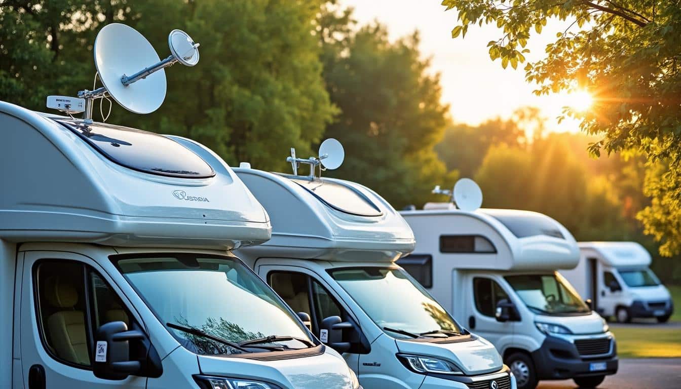 Illustration: Les différents types d’antennes de camping-car TNT et leurs usages