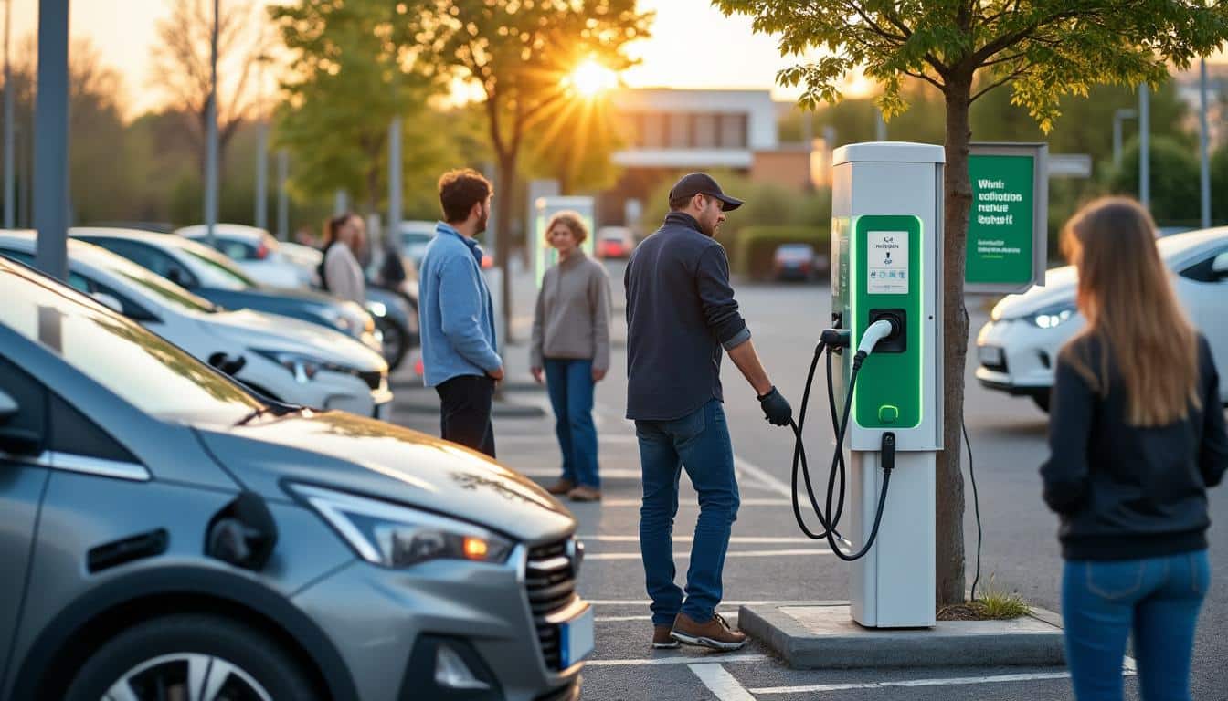 Illustration: Les motivations derrière l’installation de bornes de recharge électrique gratuites