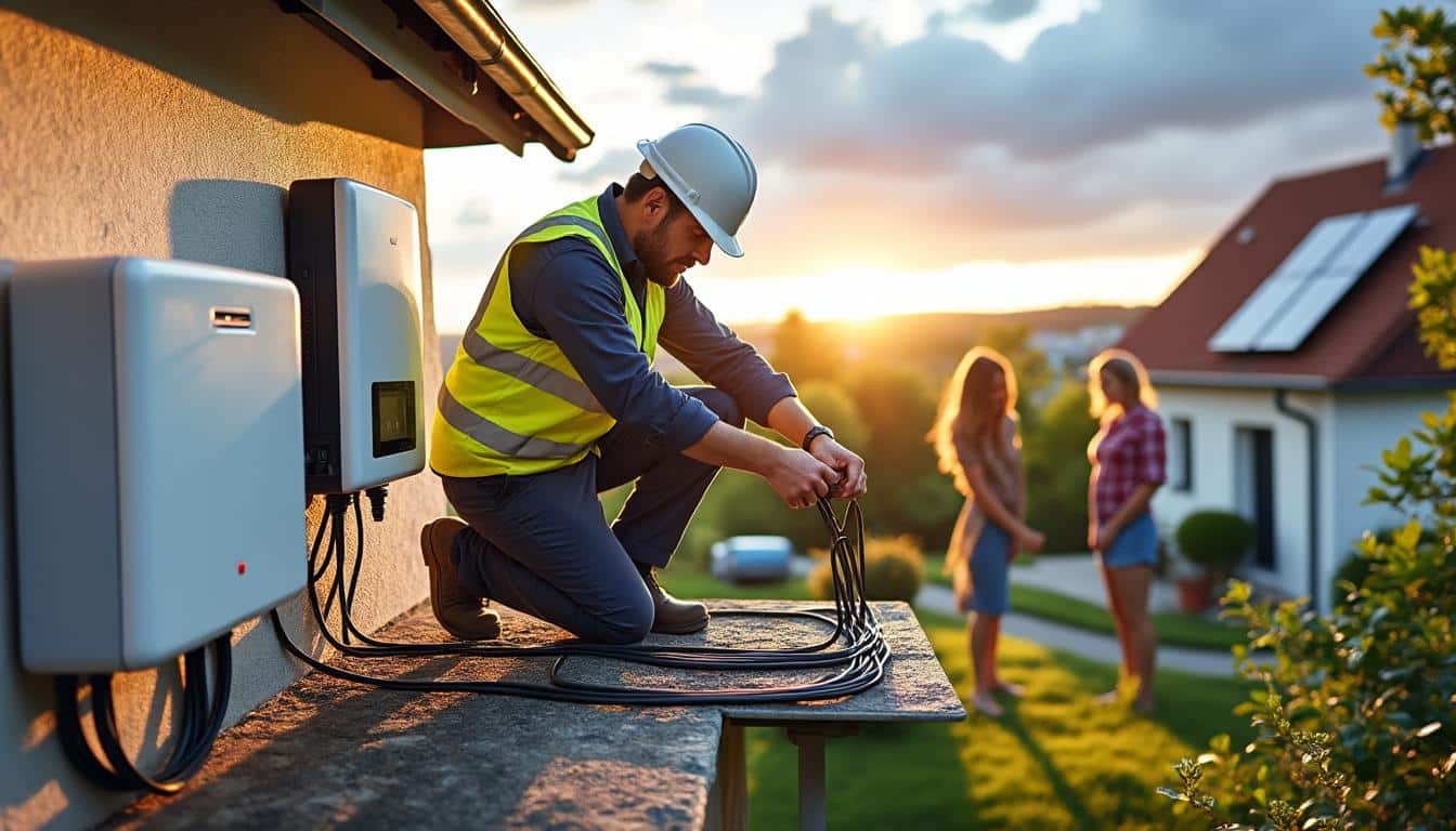 Illustration: Avantages et intérêts de raccorder un chauffe-eau à des panneaux photovoltaïques