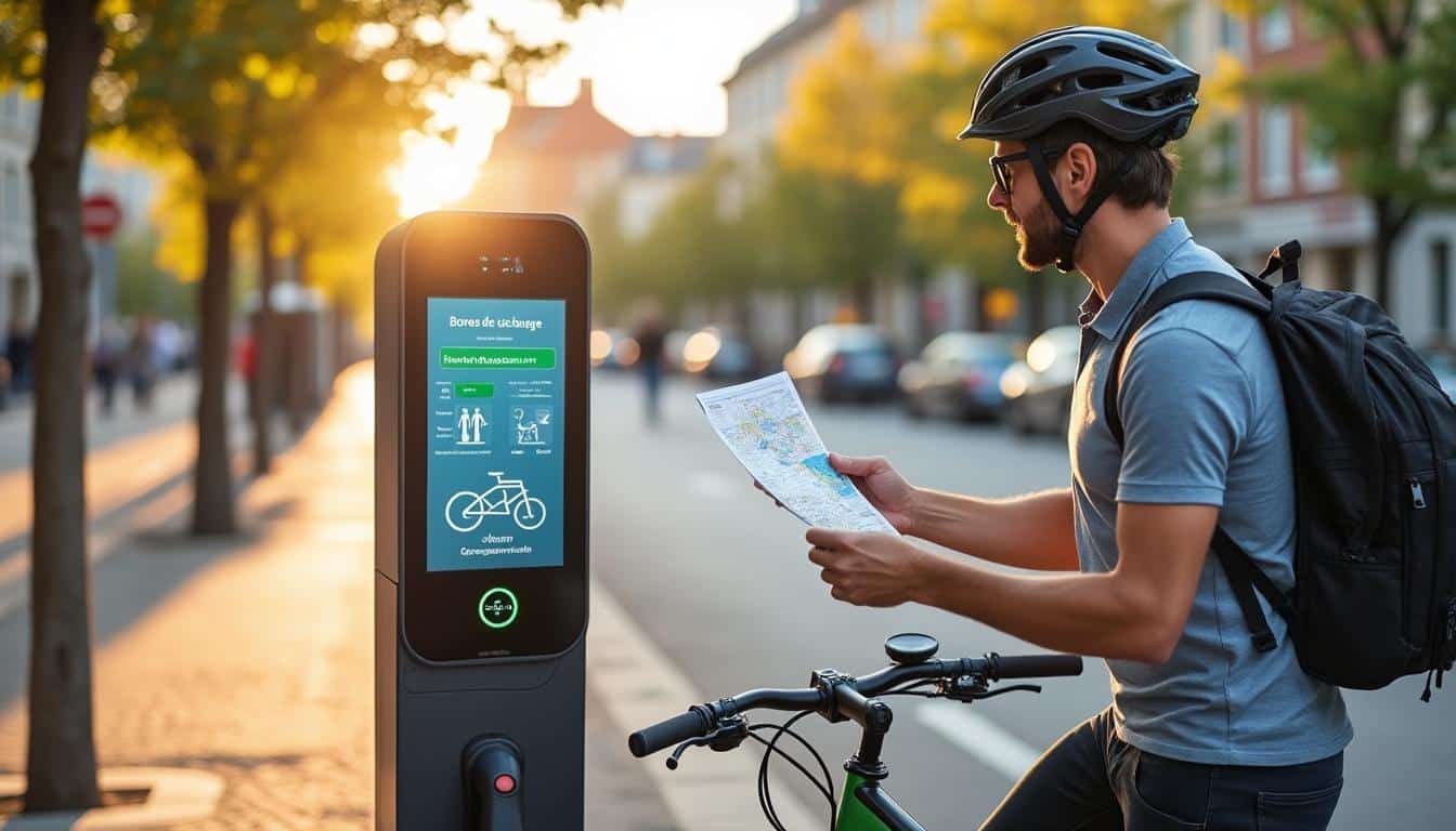 Illustration: Définition et utilité d’une carte de borne de recharge pour vélo électrique