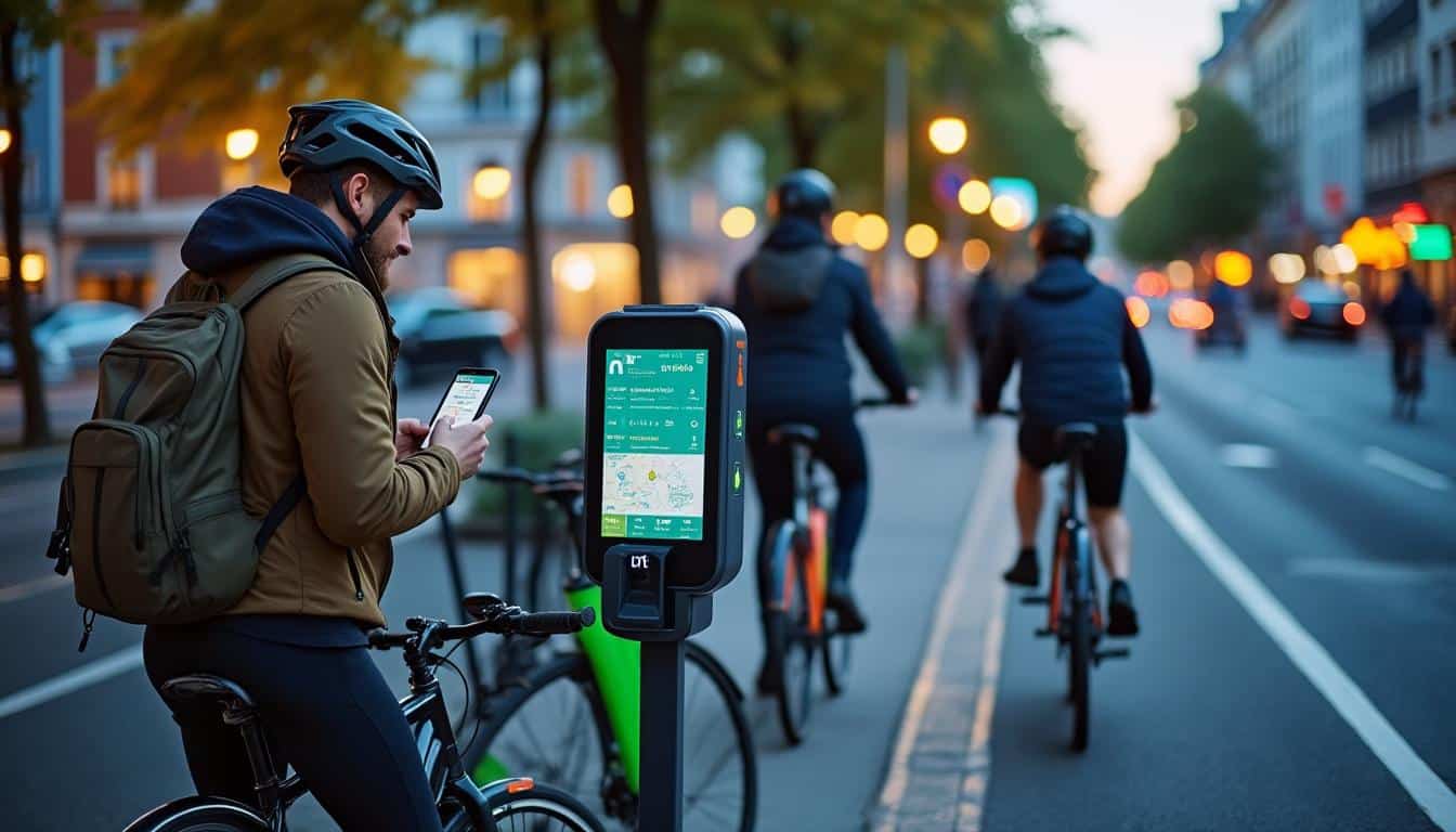 Illustration: Où trouver des bornes de recharge pour vélo électrique : guide pratique