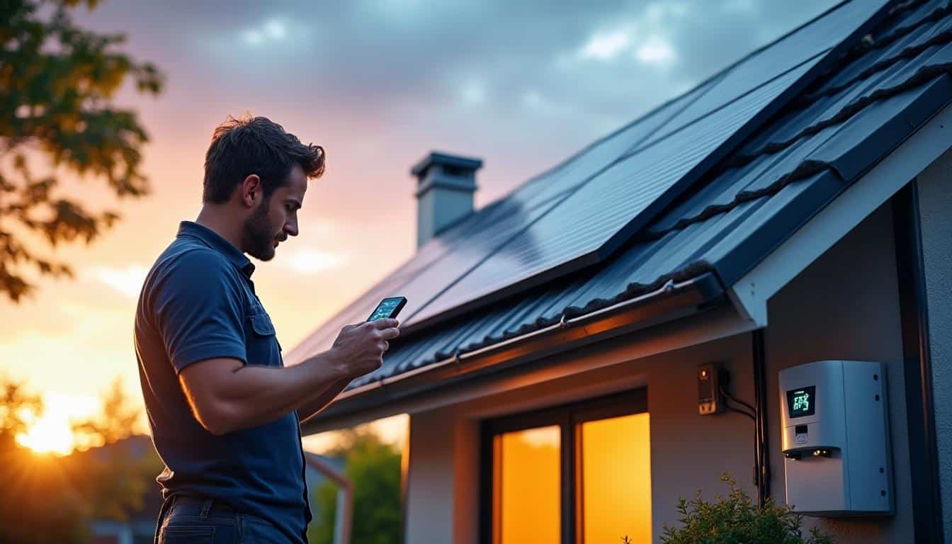 Illustration: Définition et principes de la chaîne énergétique du panneau photovoltaïque