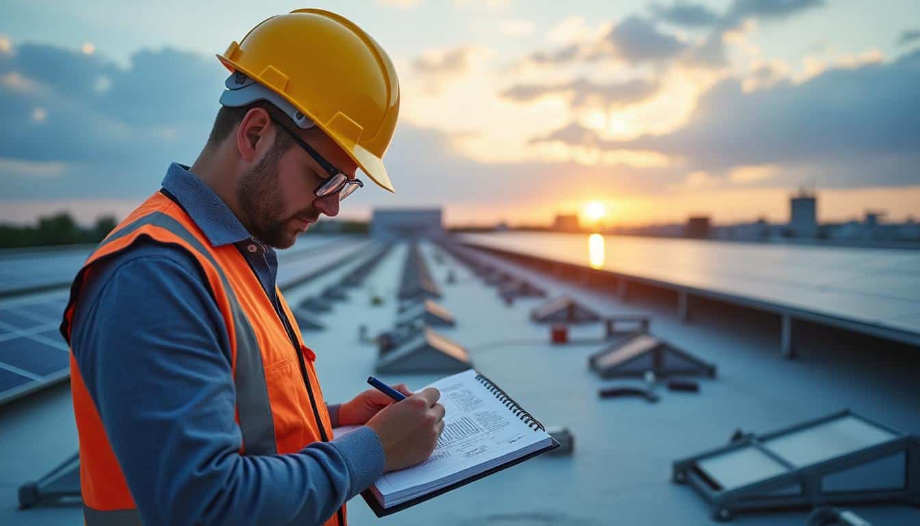 Illustration: Comprendre les unités pour le calcul du nombre de panneaux photovoltaïques pour 5000 kW