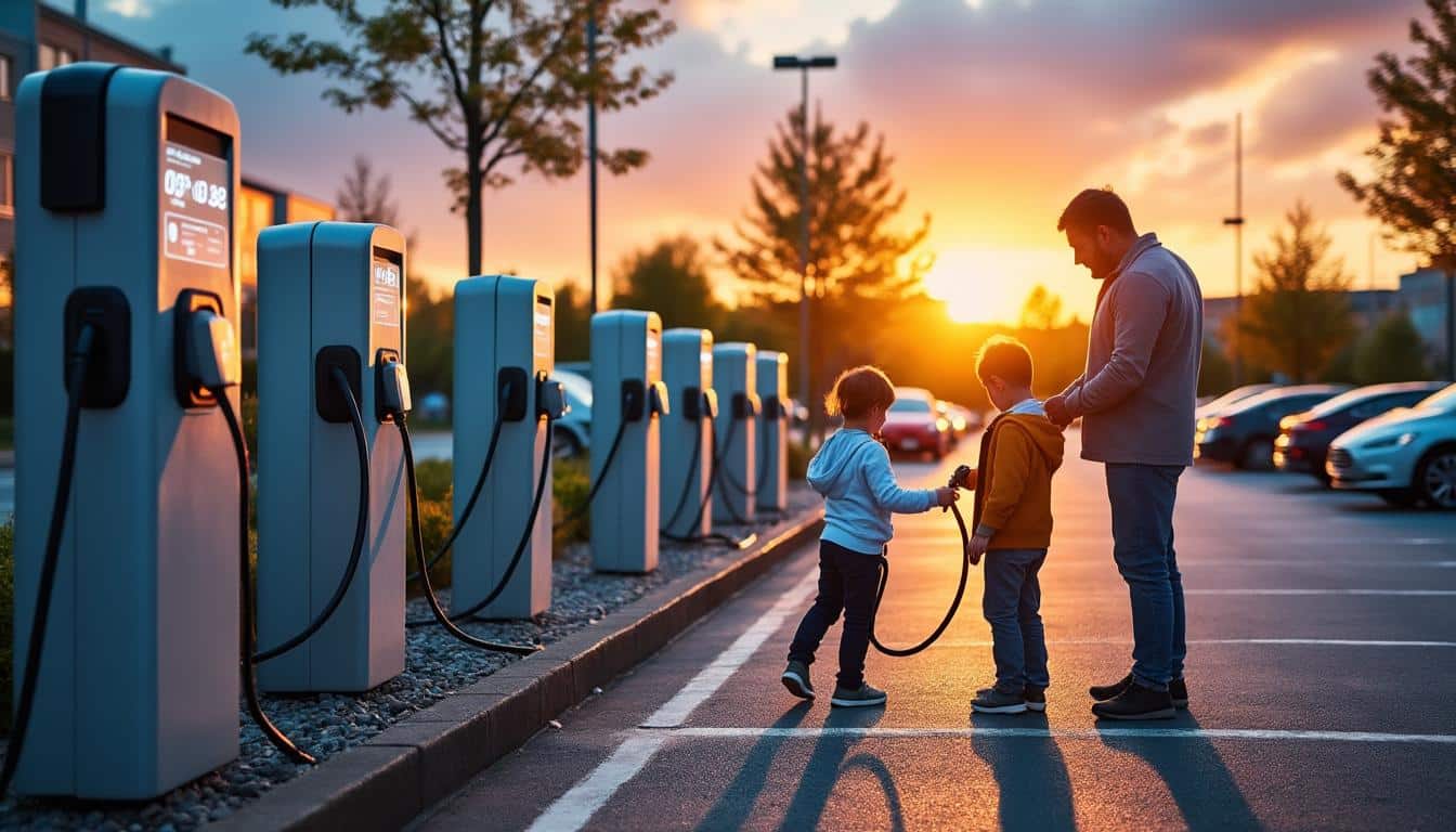 Illustration: Comprendre les différents types de bornes pour recharger une voiture électrique