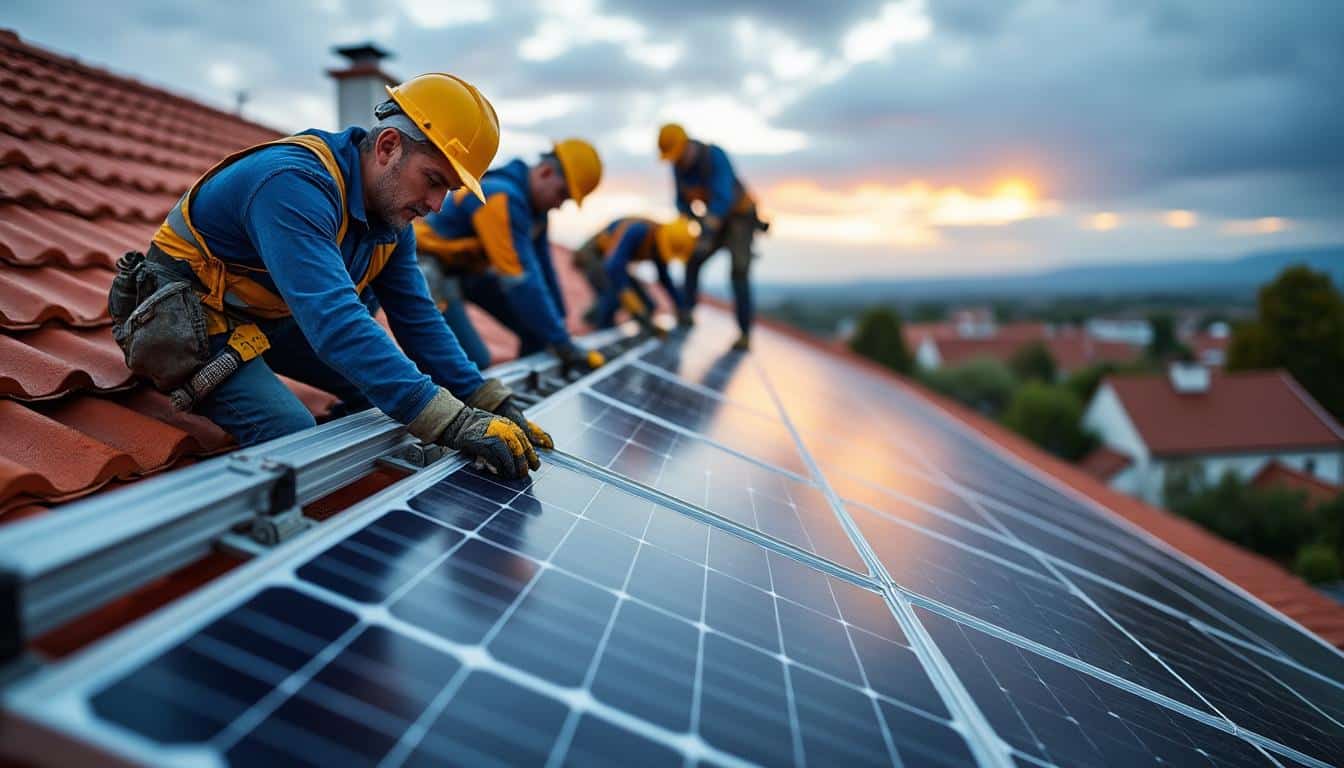 Illustration: Présentation des différents systèmes de fixation pour panneaux photovoltaïques