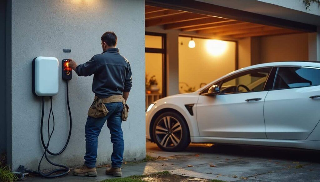 Installation d’une borne de recharge pour voiture électrique : guide complet