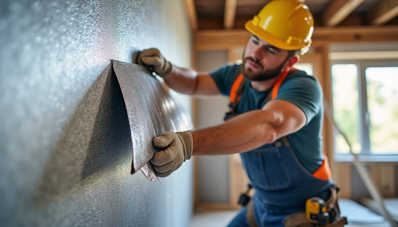 Illustration: Fonctionnement et principes de l’isolation avec un isolant thermique mince haute performance