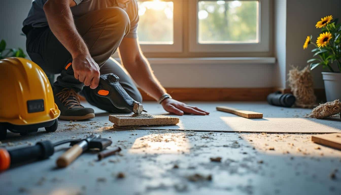 Illustration: Avantages d’isoler un sol carrelé sans chape : pourquoi choisir cette solution ?