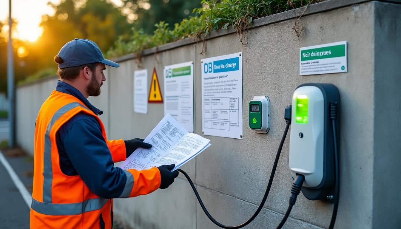 Illustration: Obligations légales et réglementation en vigueur pour l’installation de bornes de recharge