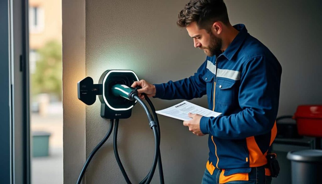 Norme d’installation d’une borne de recharge de véhicule électrique : guide complet