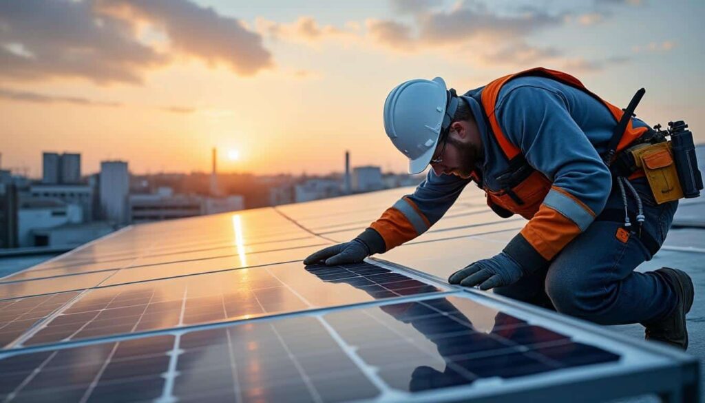 Le panneau photovoltaïque bifacial : fonctionnement et avantages