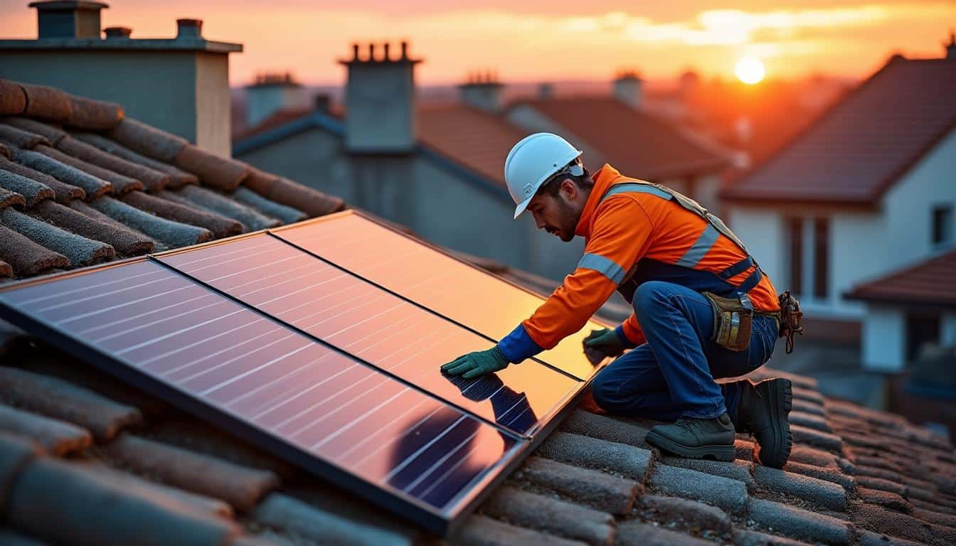 Illustration: Définition et spécificités du panneau photovoltaïque rouge