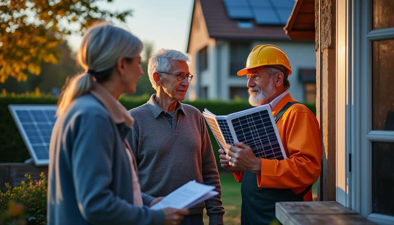 Illustration: Signes d’alerte et méthodes pour reconnaître une arnaque aux panneaux photovoltaïques