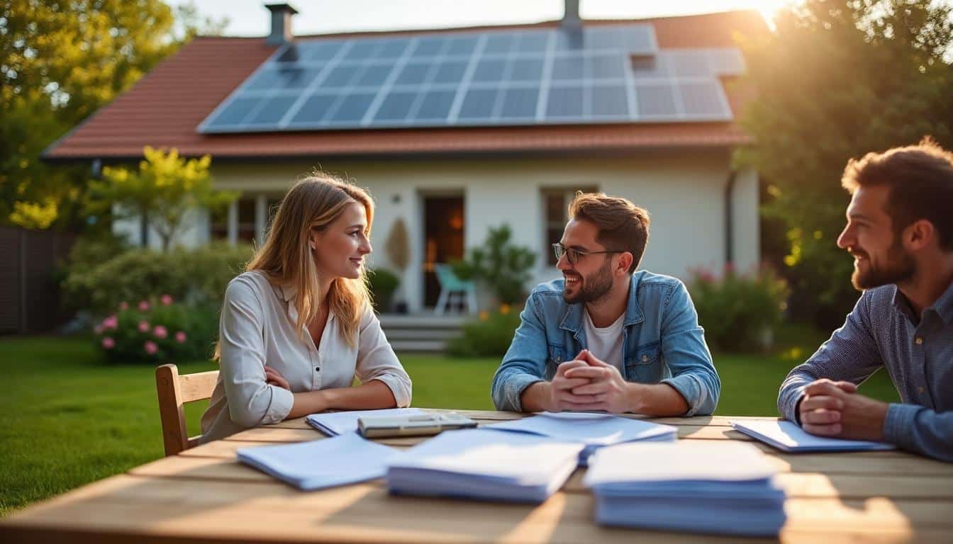 Illustration: Focus sur l’Éco-prêt à taux zéro dédié aux panneaux photovoltaïques