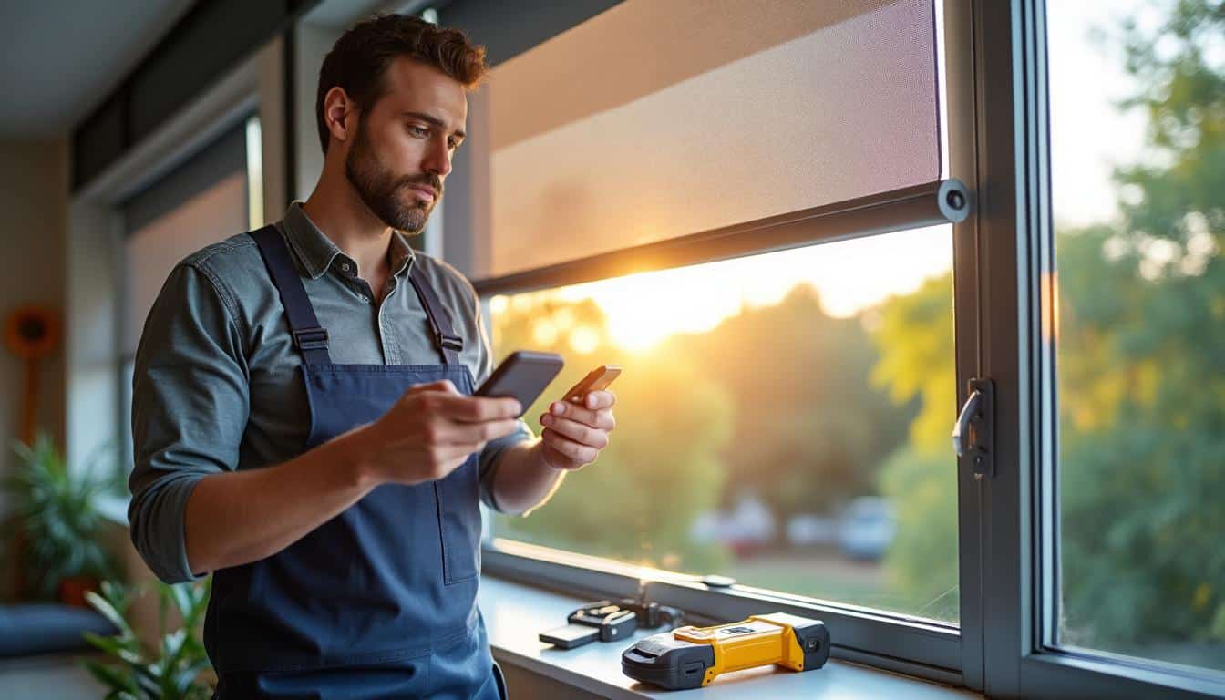 Illustration: Comprendre le fonctionnement d’un volet roulant domotique