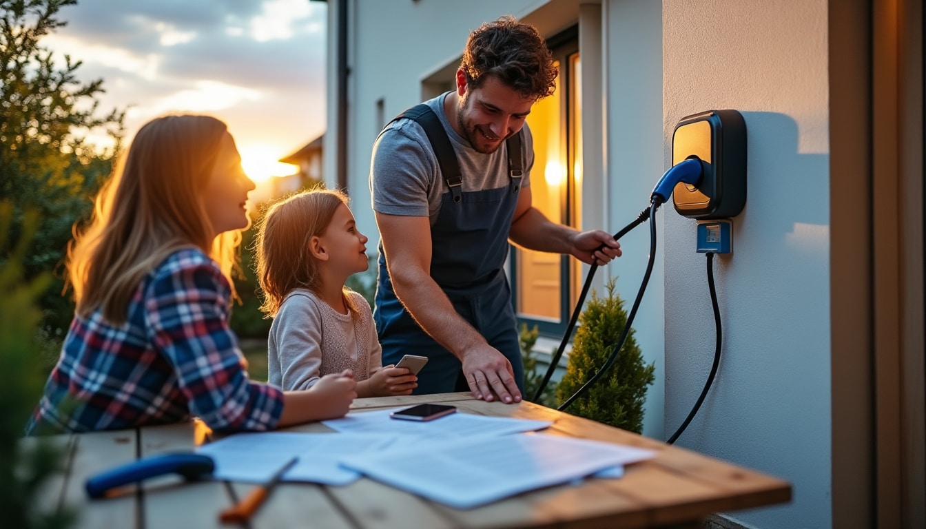 Illustration: Tout savoir sur le crédit d’impôt et les subventions pour l’installation d’une borne de recharge de voiture électrique en 2024