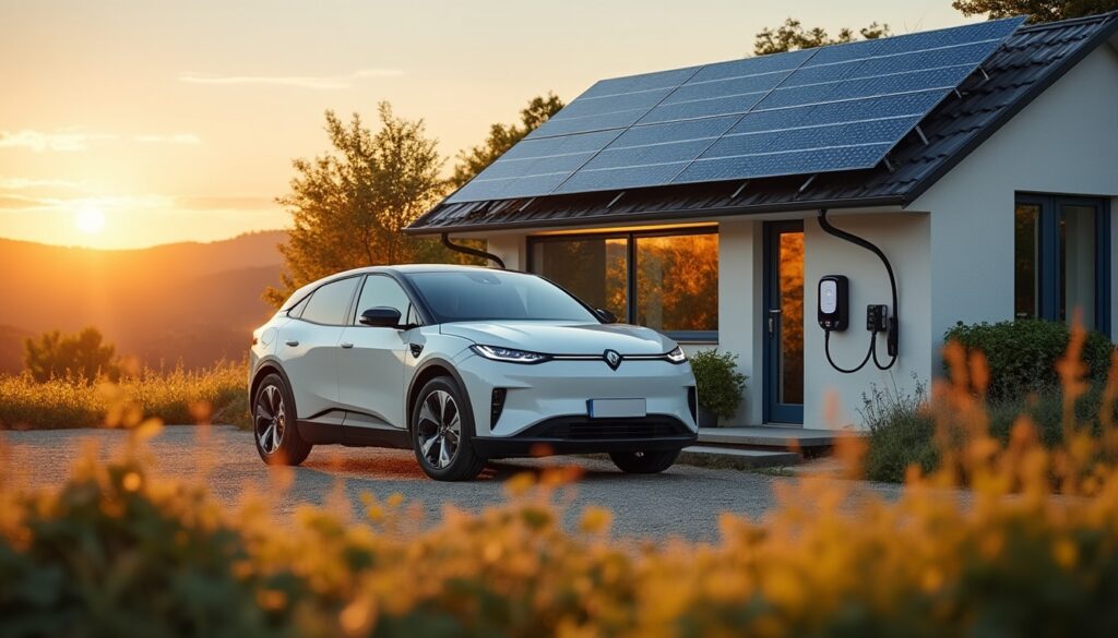La borne de recharge solaire pour voiture électrique : guide complet