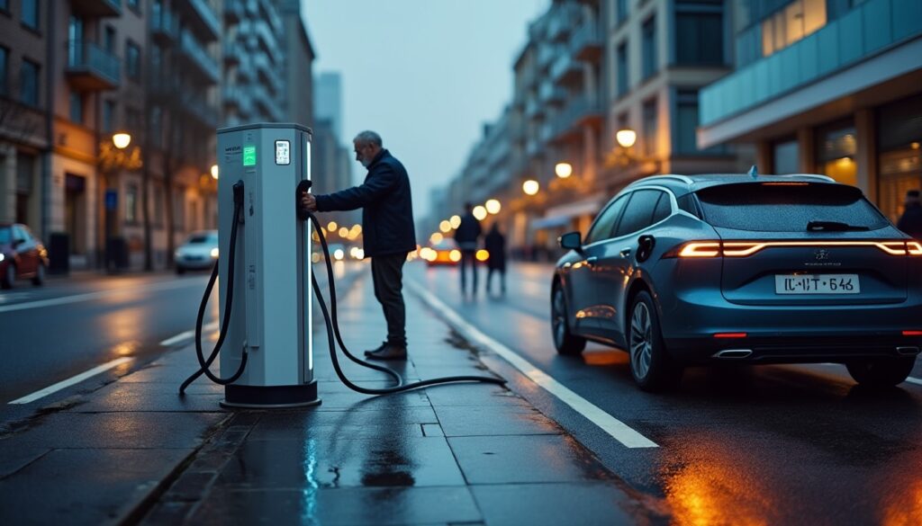 Comment fonctionnent les bornes de recharge électrique publique : guide complet