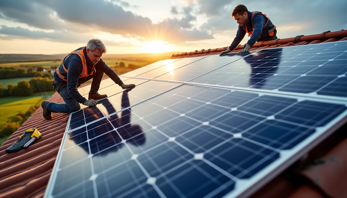 Illustration: Fonctionnement des panneaux solaires thermiques et panneaux photovoltaïques : comprendre les différences