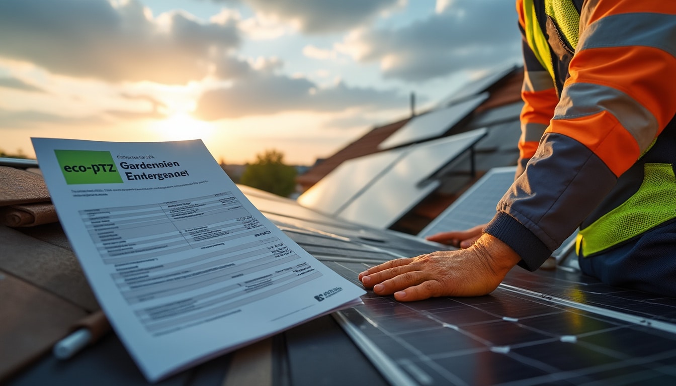 Illustration: Définition de l’éco-PTZ 2024 pour l’installation de panneaux photovoltaïques