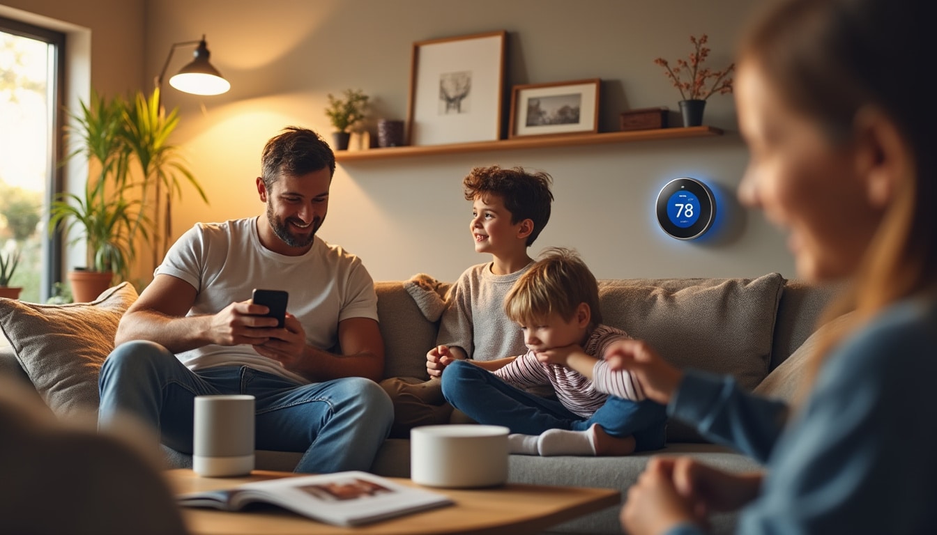 Illustration: Définition et fonctionnement d’un système domotique dans l’habitat moderne