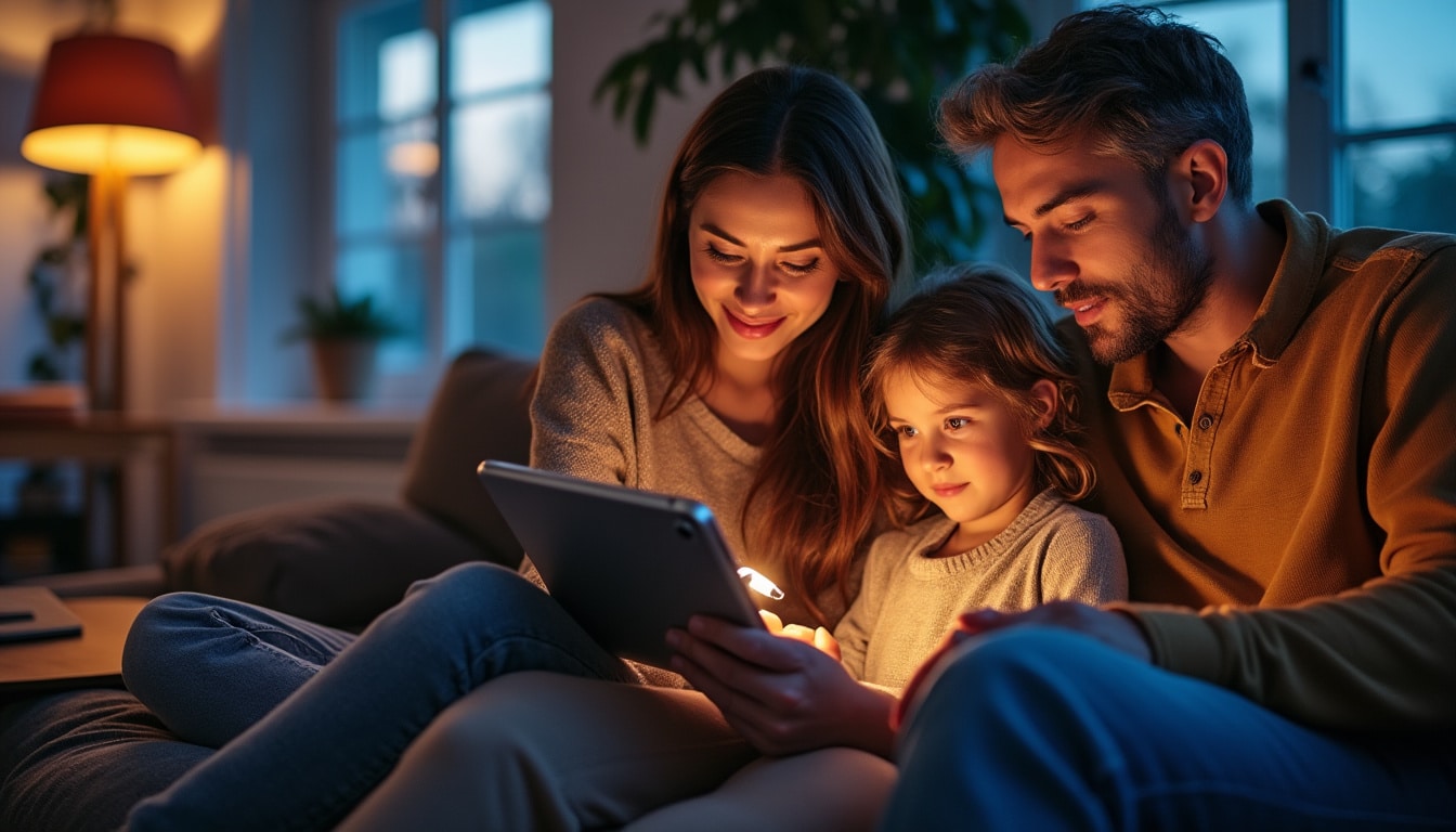 Illustration: Comment fonctionne un système de domotique pour l’éclairage ?