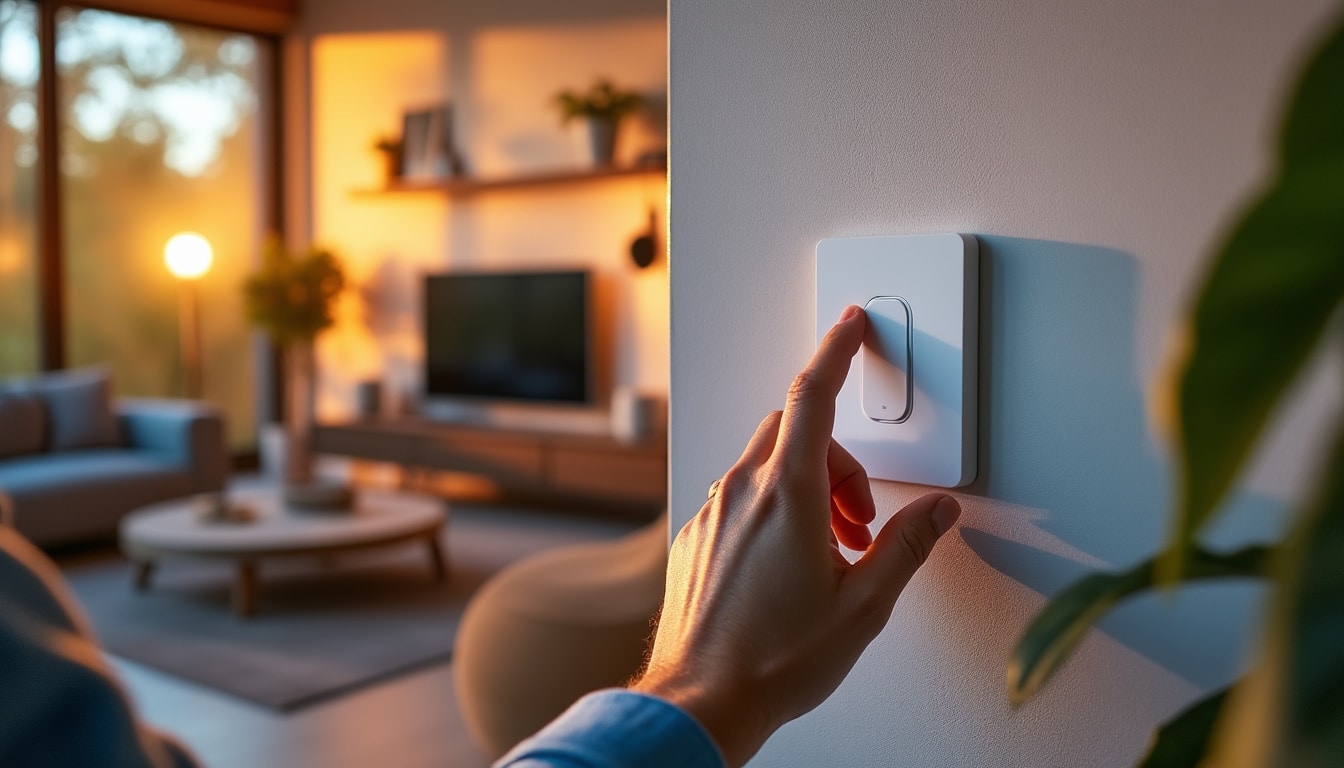 Illustration: Les fonctionnalités de l’interrupteur domotique pour le contrôle et le pilotage des équipements