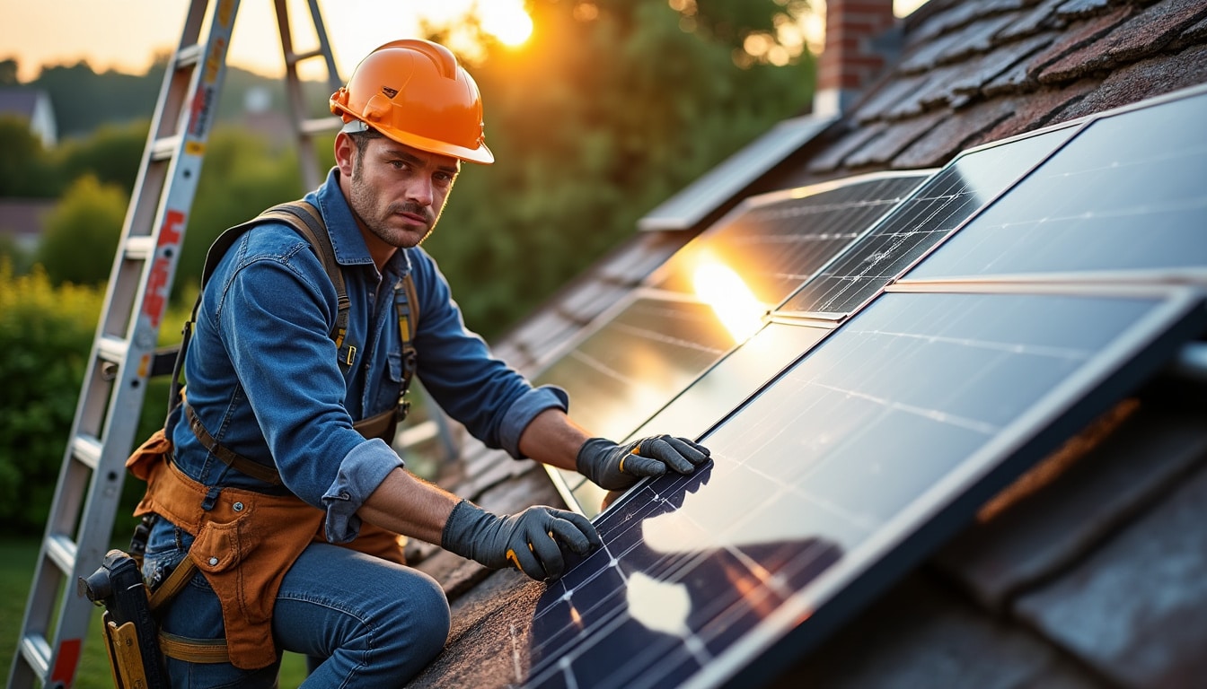 Illustration: Avantages et limites d’installer des panneaux photovoltaïques soi-même