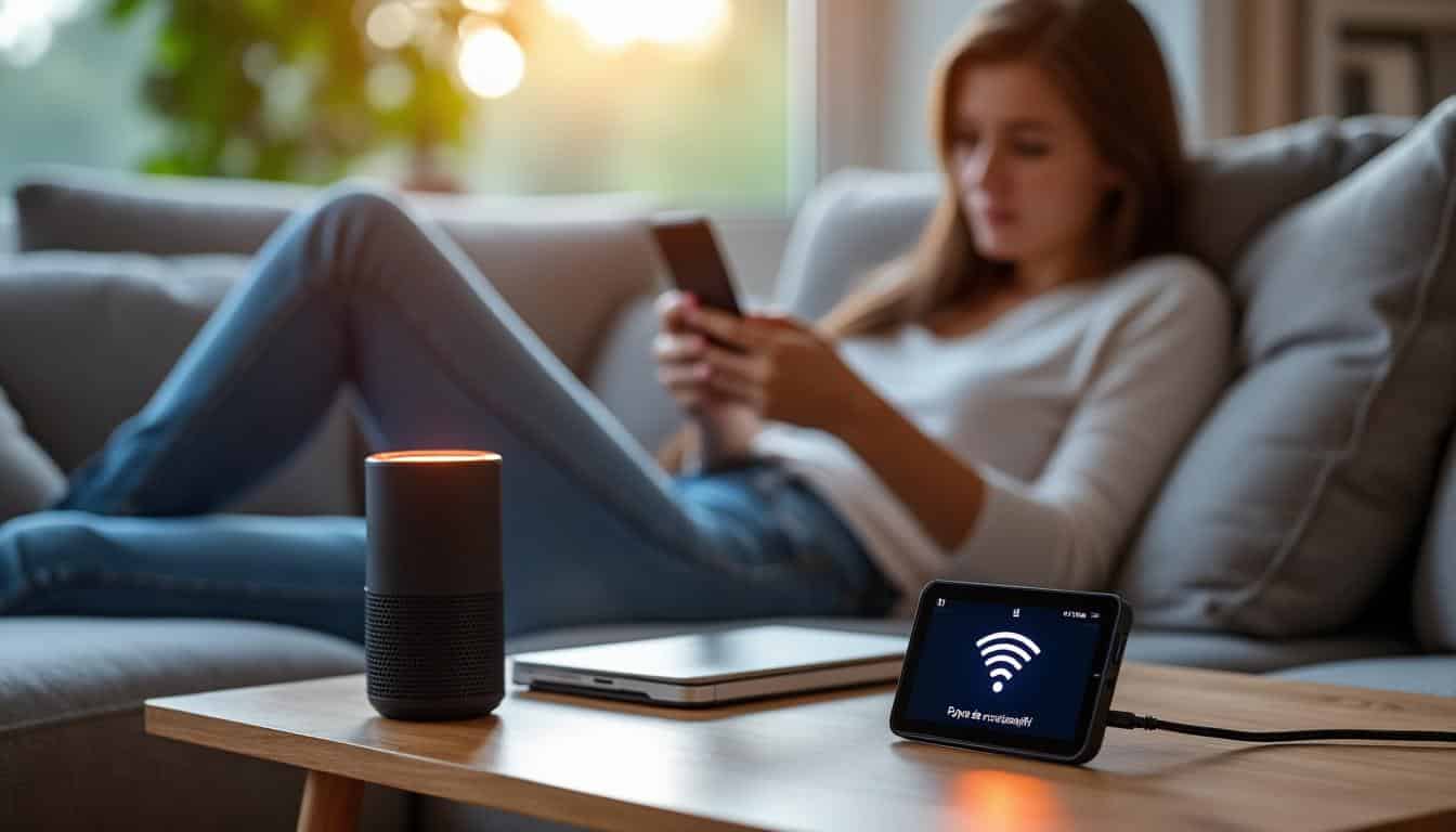 Illustration: Diagnostic et résolution : que faire lors d’une perte de connexion Wi-Fi sur un assistant vocal ?