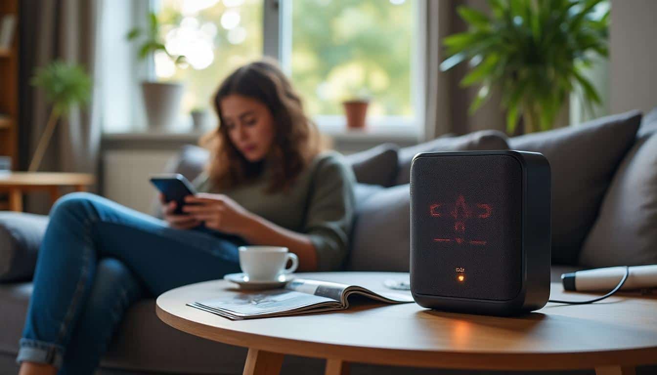 Illustration: Identifier les causes fréquentes d’une perte de connexion Wi-Fi avec un assistant vocal