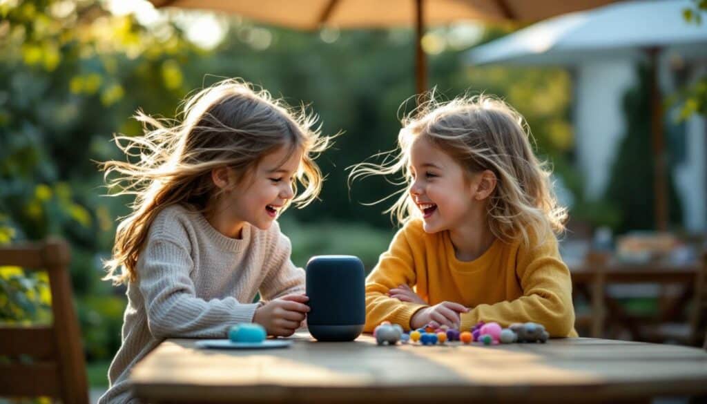 Assistant vocal à reconnaissance de la voix d’enfant : innovations et usages