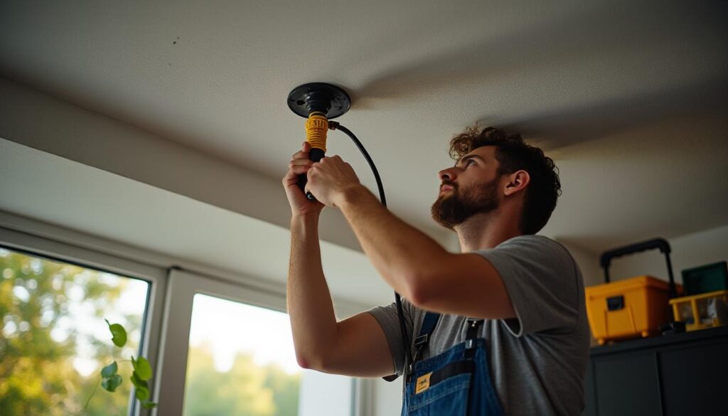 Capteur de présence : guide d’installation au plafond facile et complet