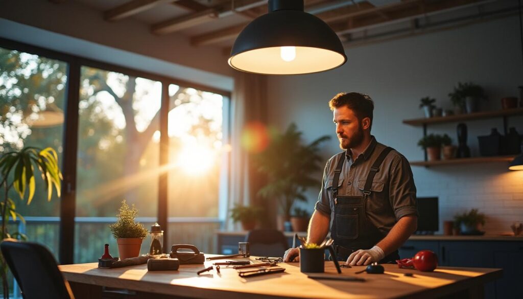 Capteur de présence et compatibilité éclairage LED : guide complet