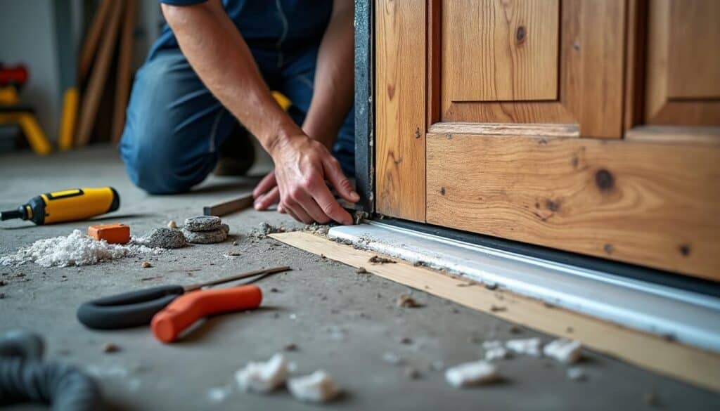 Comment isoler une porte battante de garage efficacement