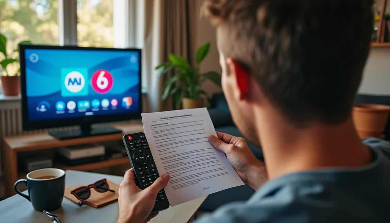 Illustration: Comprendre la recherche manuelle des chaînes TNT pour capter M6