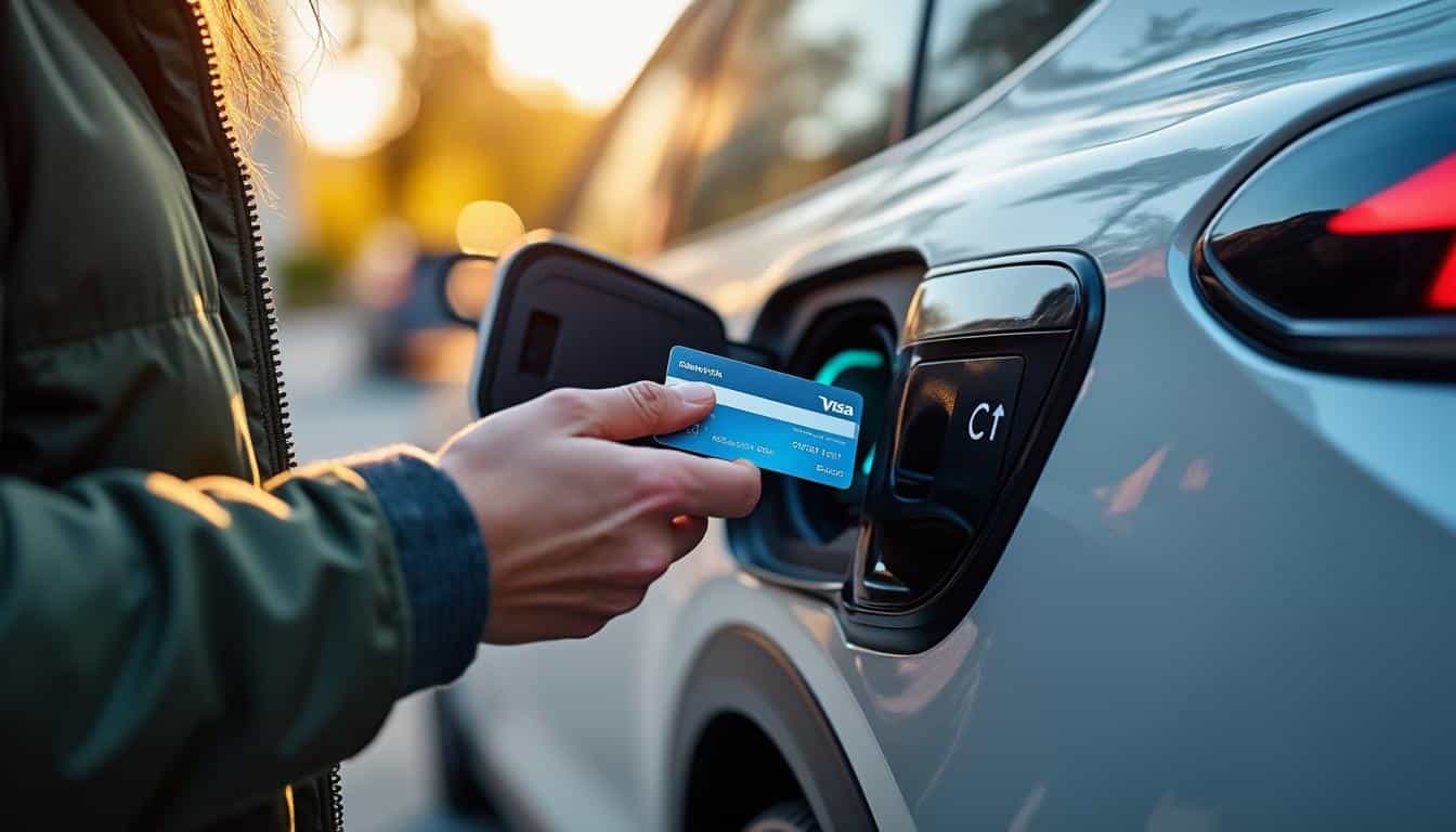Borne de recharge avec paiement par carte bancaire : simplicité et sécurité