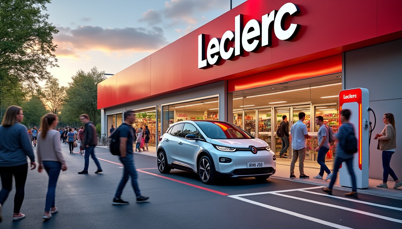 Illustration: Pourquoi opter pour la borne électrique commercialisée par Leclerc ?