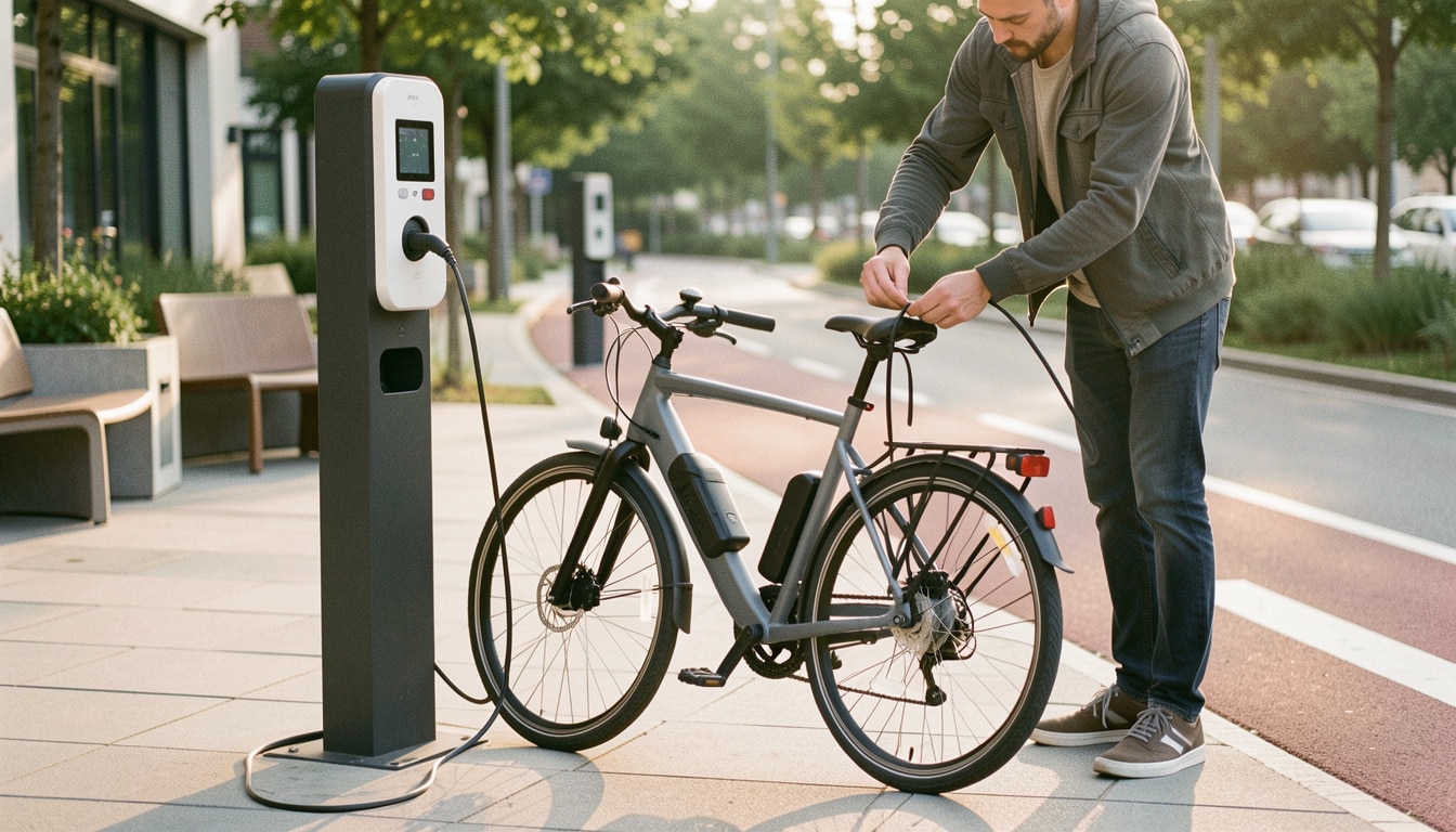 Où recharger un vélo électrique et bien choisir sa borne