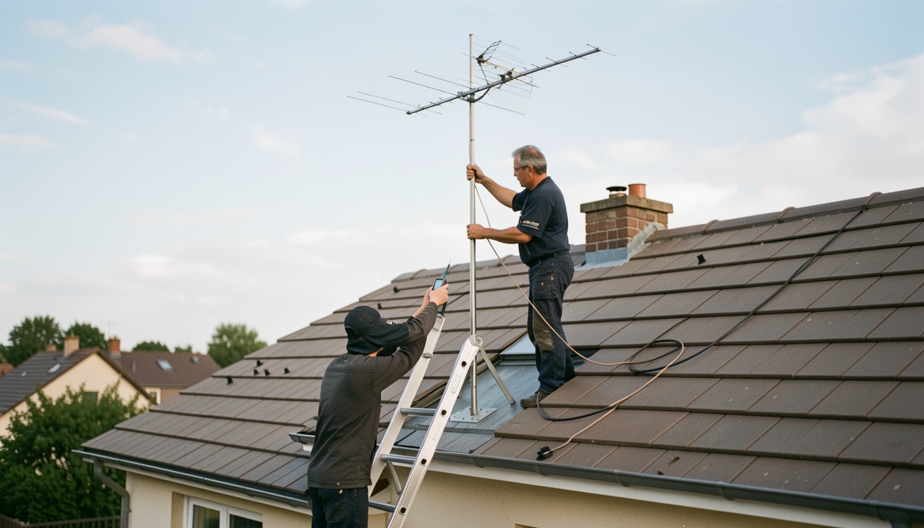 Antenne hertzienne TV : installation et réglages