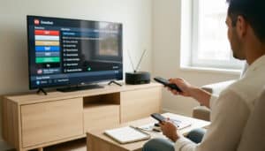 Fréquences TNT et recherche manuelle des chaînes